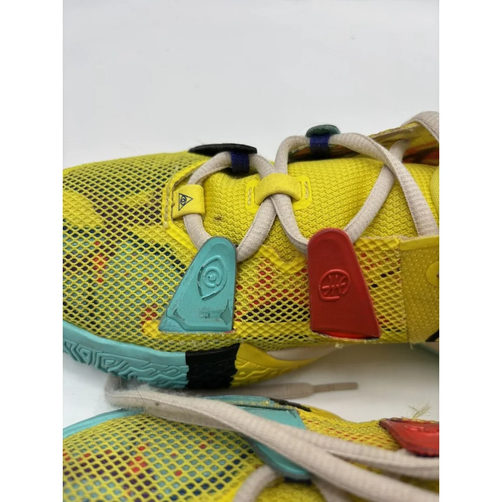 Nike Kyrie 7 GS World 1 People Size 6.5Y Yellow Colorful 2021 CT4080-700